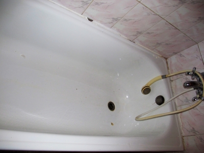 Восстановление эмали стальной ванны Люботин